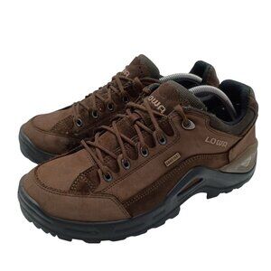 Lowa Renegade II GTX Lo Shoes Mens Size 9.5 Brown Gore-Tex Hiking Trail Vibram